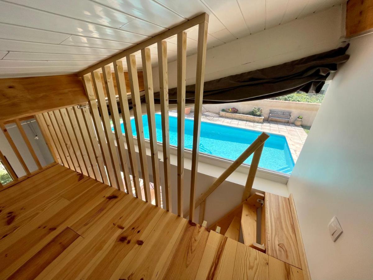 Annexe Des Pins - Studio Gite Avec Piscine & Climatisation Вильнёв-ле-Безье Экстерьер фото