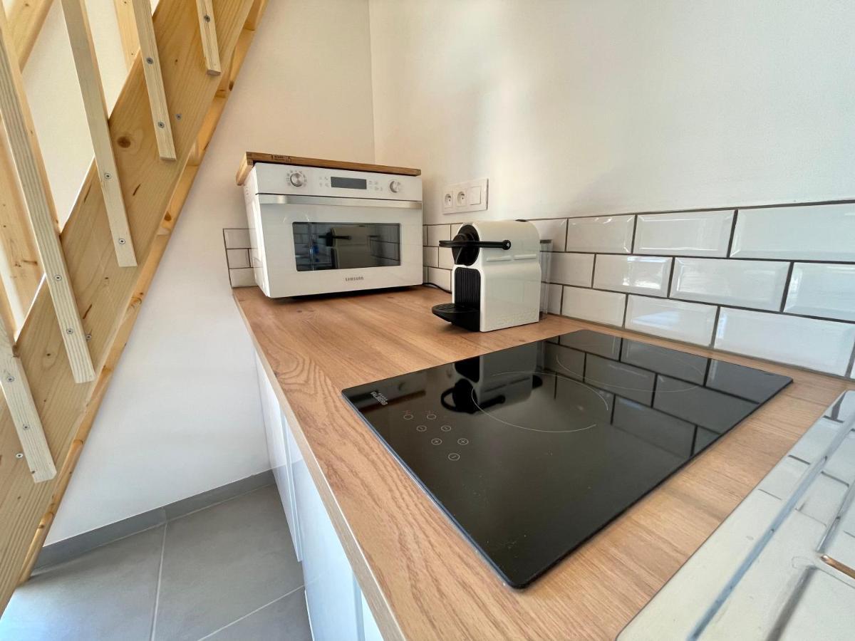 Annexe Des Pins - Studio Gite Avec Piscine & Climatisation Вильнёв-ле-Безье Экстерьер фото
